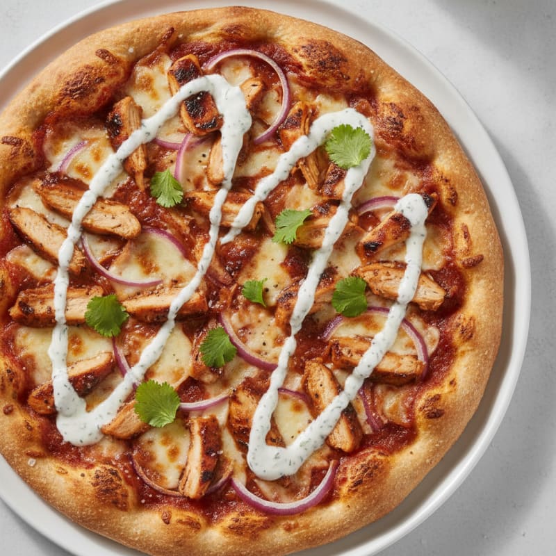 BBQ Ranch Chicken Pizza