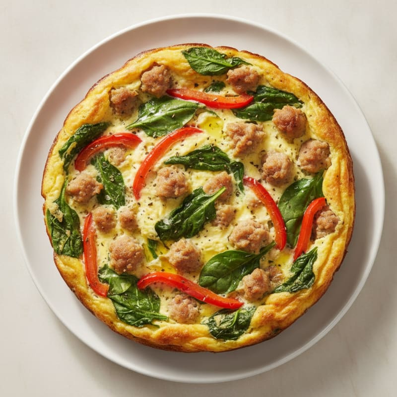 Savory Egg and Turkey Sausage Bake