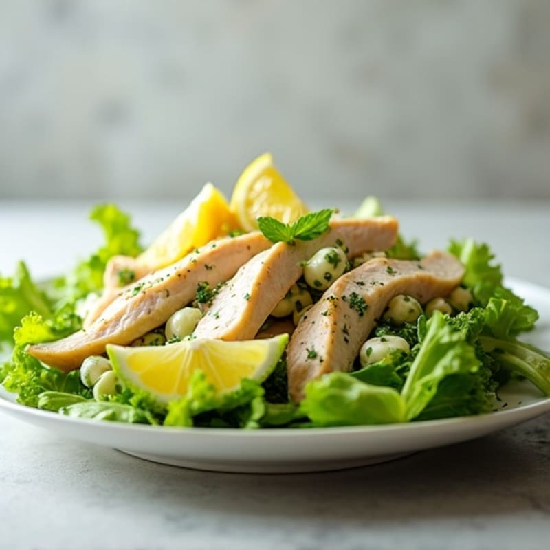 Creamy Lemon Herb Chicken Salad