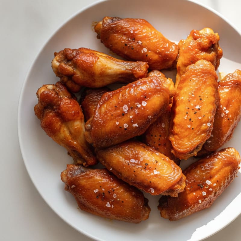 Sweet and Spicy BBQ Chicken Wings