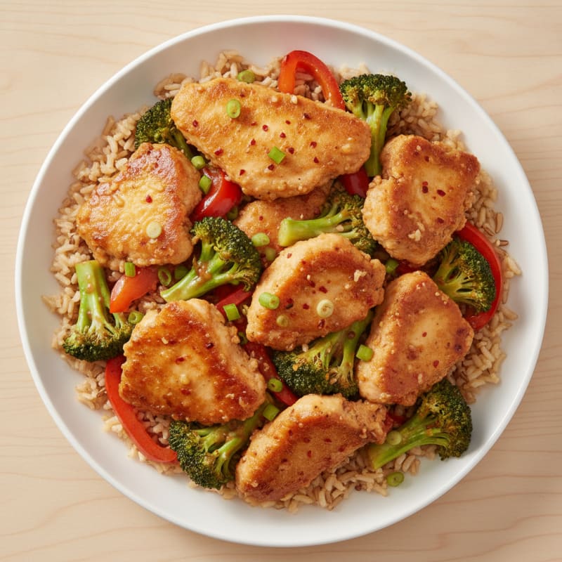 General Tso's Chicken Stir-Fry