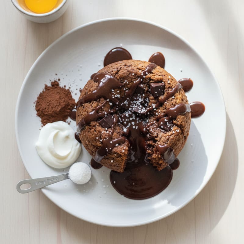 Decadent Chocolate Protein Mug Cake