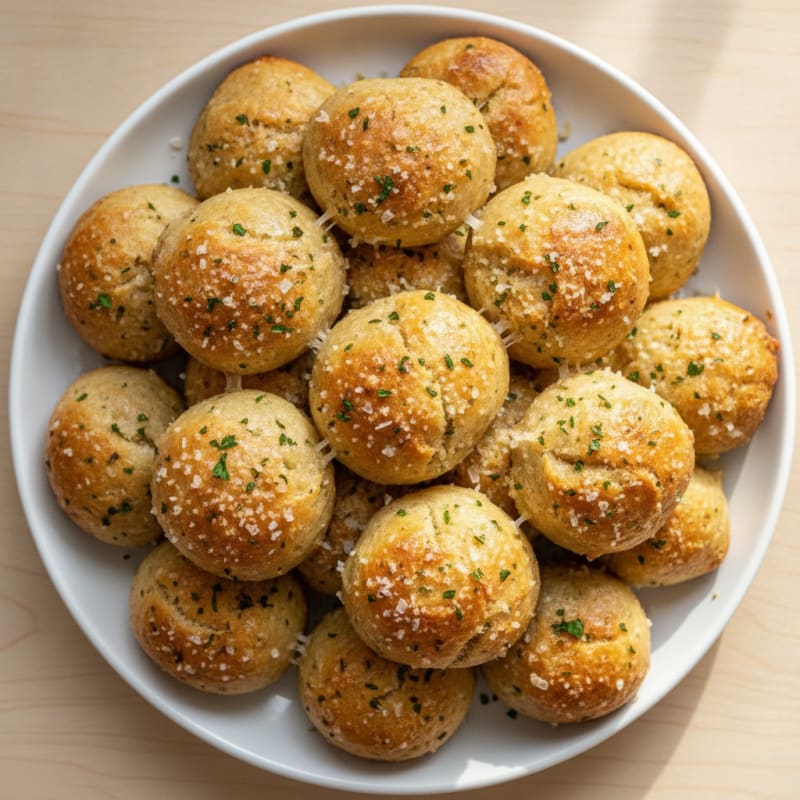 Garlic Parmesan Pretzel Bites