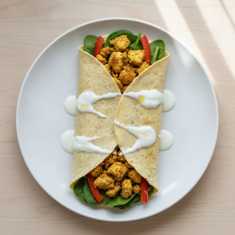 Tofu & Veggie Power Wrap