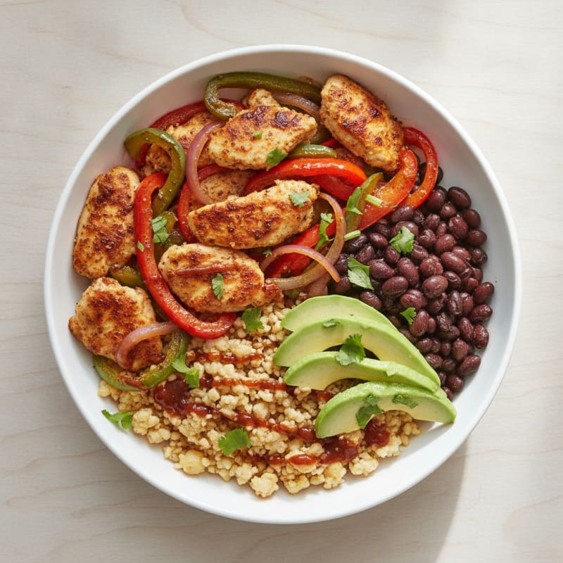 Chicken Fajita Power Bowl