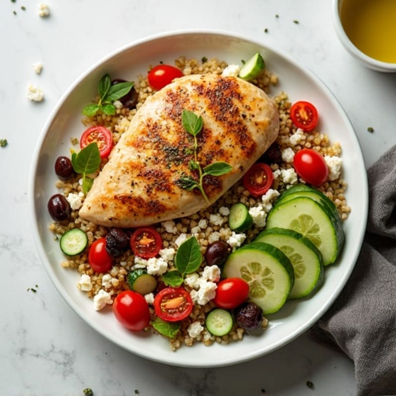 Protein-Packed Greek Chicken with Quinoa