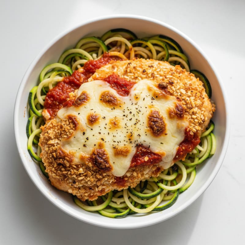 Baked Chicken Parmesan with Marinara