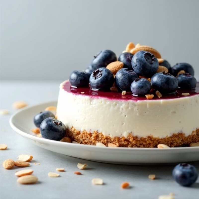 Protein-Packed Greek Yogurt Cheesecake