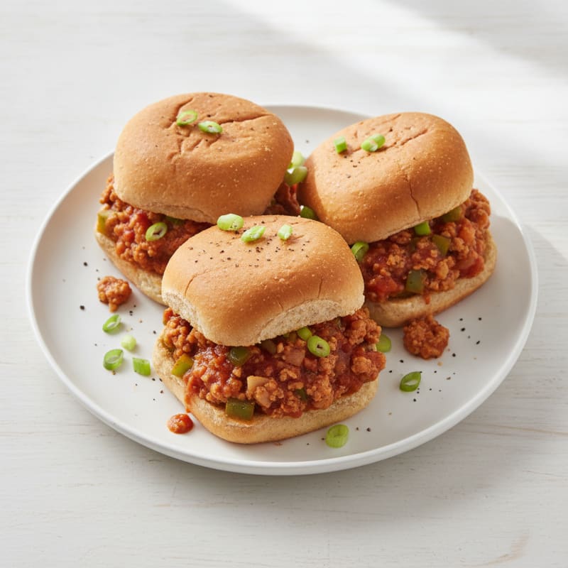 Classic Sloppy Joe Slider Trio