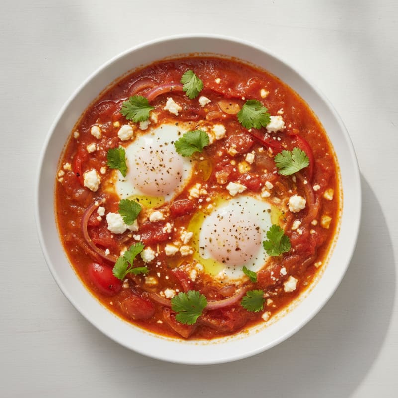 Shakshuka with Feta and Herbs
