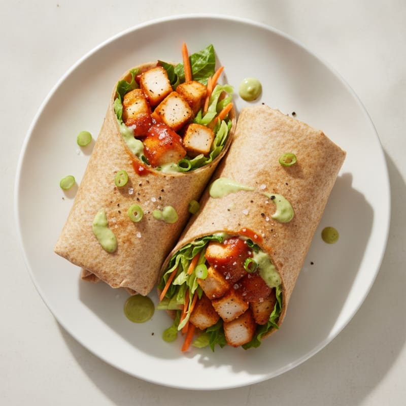 Buffalo Ranch Chicken Wrap