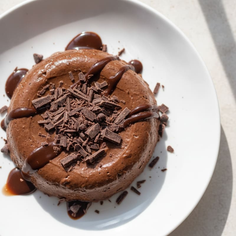 Silky Greek Yogurt Chocolate Protein Pudding
