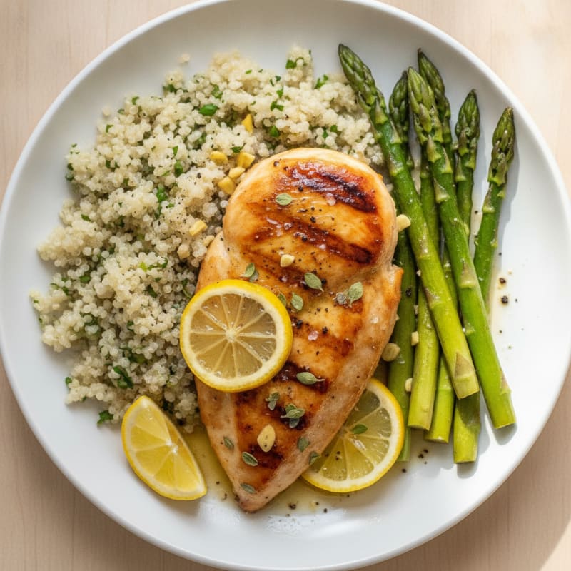 Quick Pan-Seared Lemon Herb Chicken