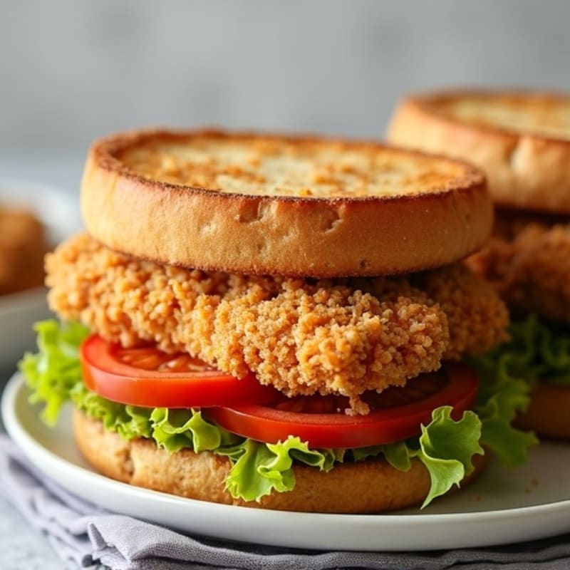 Crispy Air-Fried Chicken Sandwich