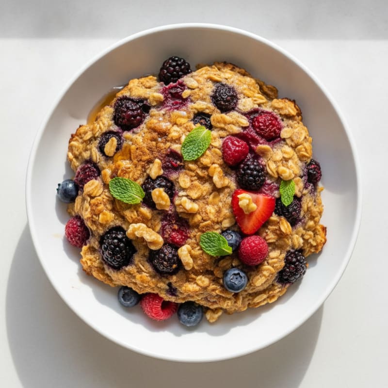 Baked Berry Oatmeal