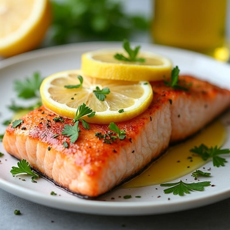 Lemon Herb Grilled Salmon