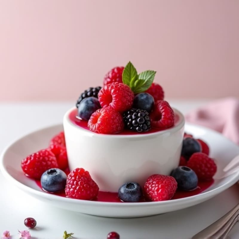 Silky Protein Greek Yogurt with Collagen and Mixed Berries