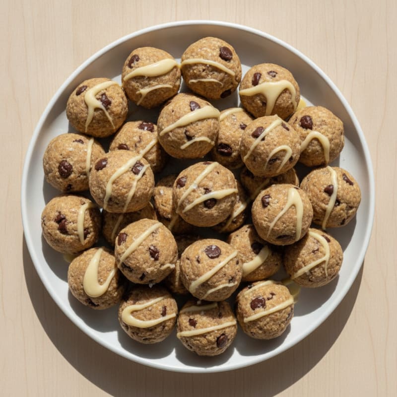 No-Bake Chocolate Chip Protein Bites