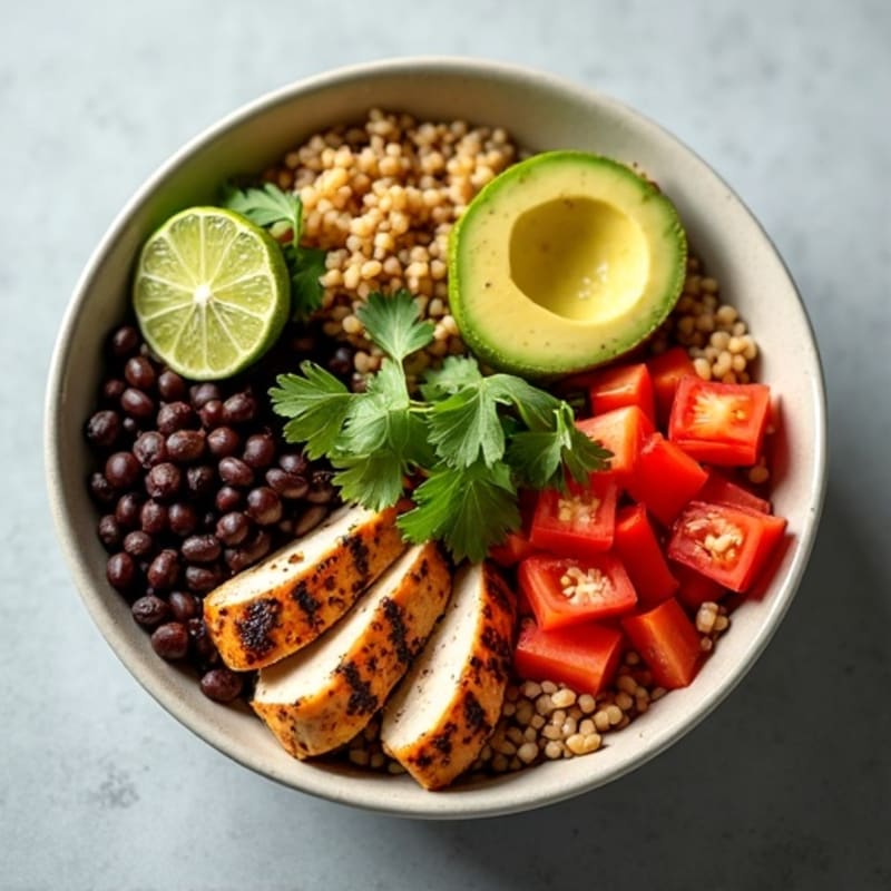 Hearty Black Bean Burrito Bowl