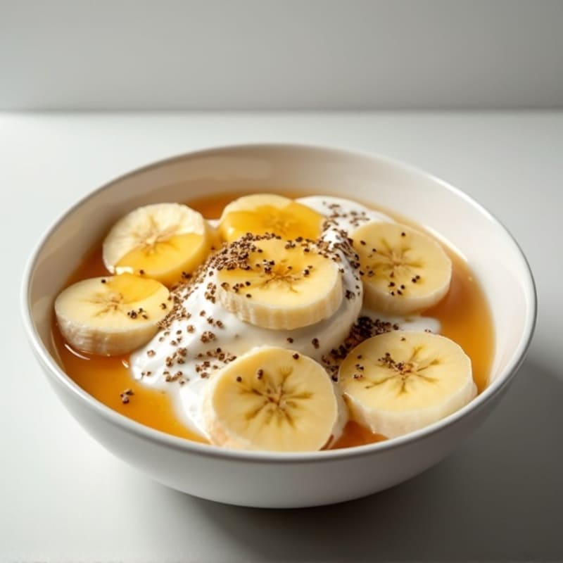 Protein-Packed Greek Yogurt Bowl with Honey-Drizzled Banana