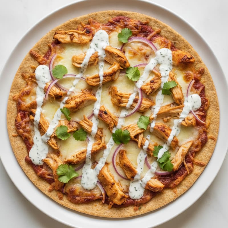 BBQ Ranch Chicken Pizza