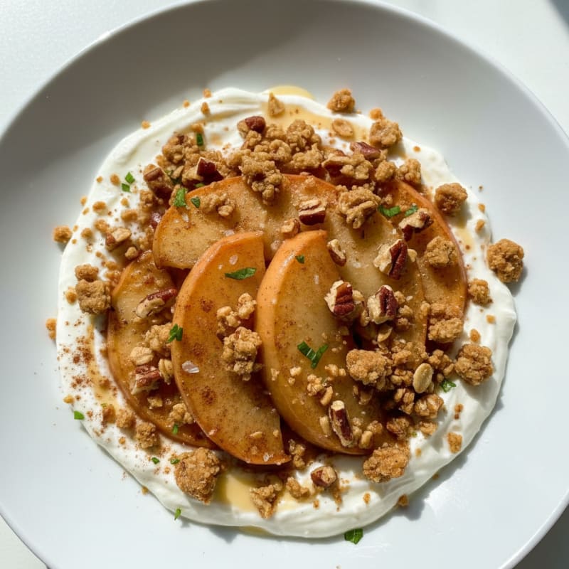 Classic Apple Pie with Cinnamon Streusel