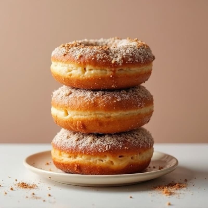 Baked Protein Maple-Cinnamon Donuts