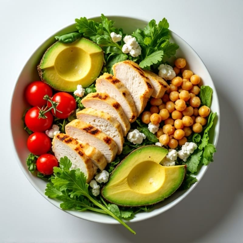 Crisp Avocado Salad Bowl