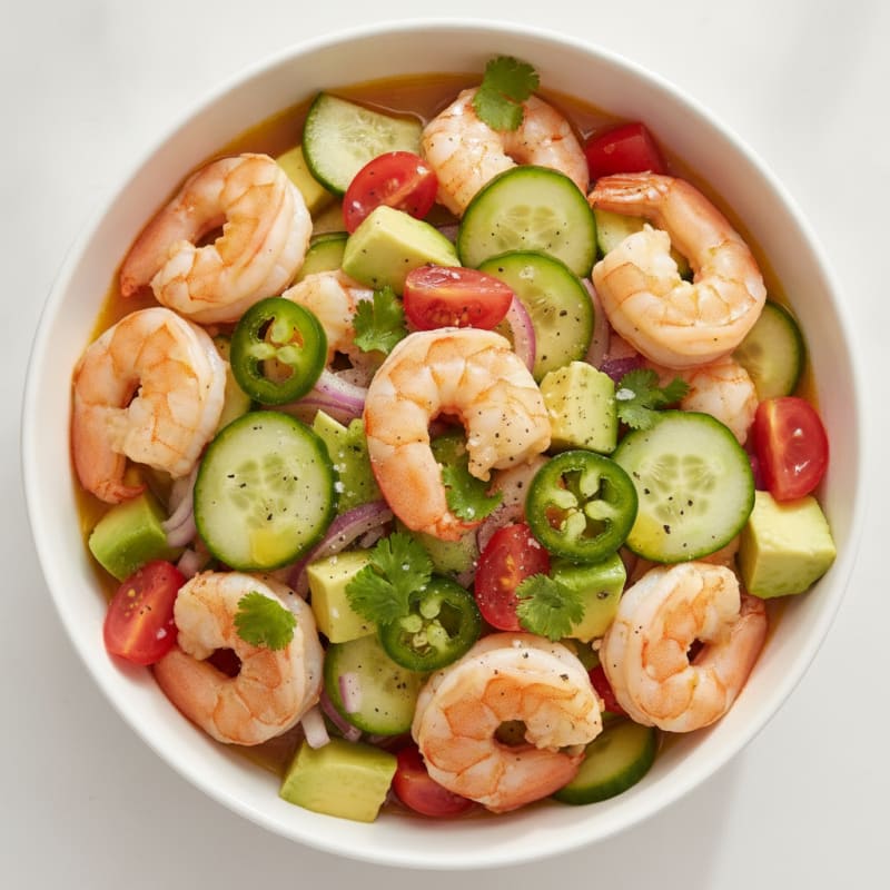 Citrus Shrimp and Avocado Ceviche
