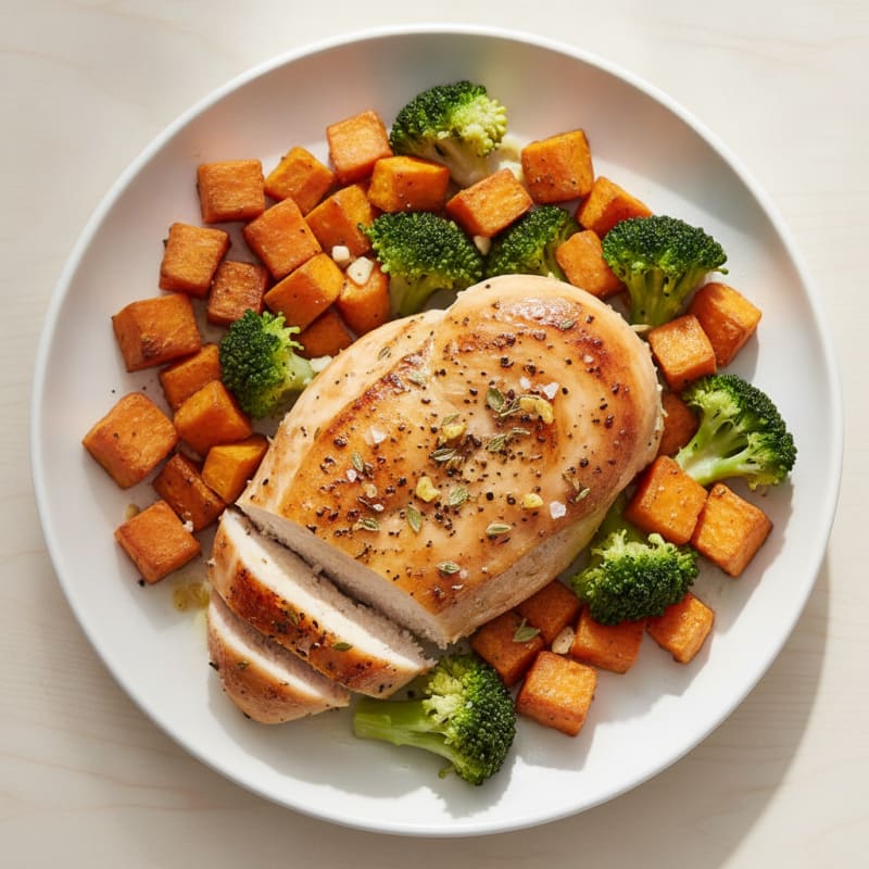 Lemon Herb Roasted Chicken Breast