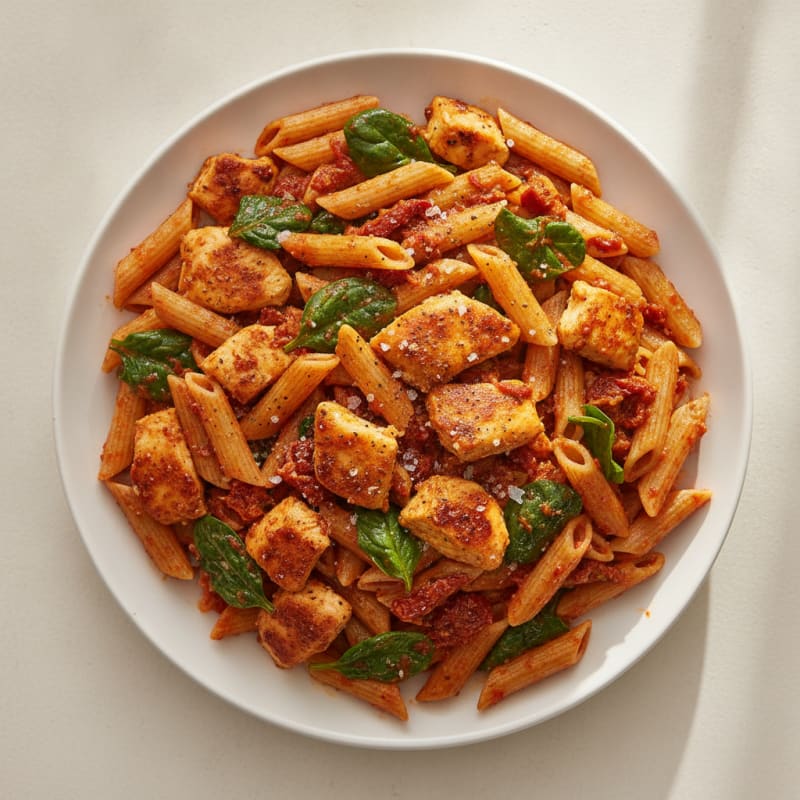 Sun-Dried Tomato Pesto Chicken Penne
