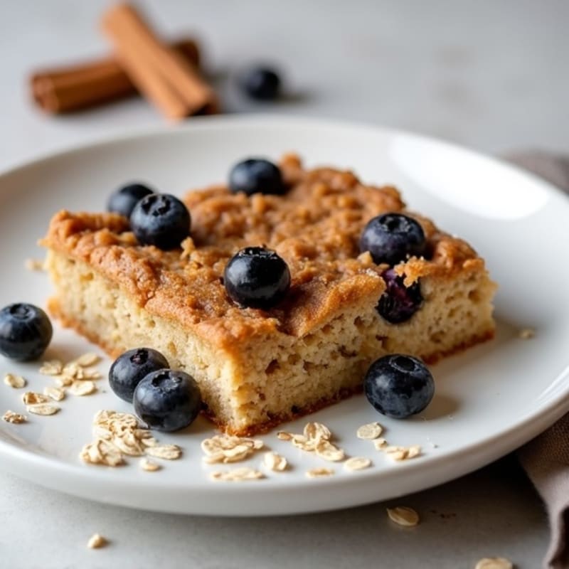 Protein-Packed Cinnamon Oat Morning Bake