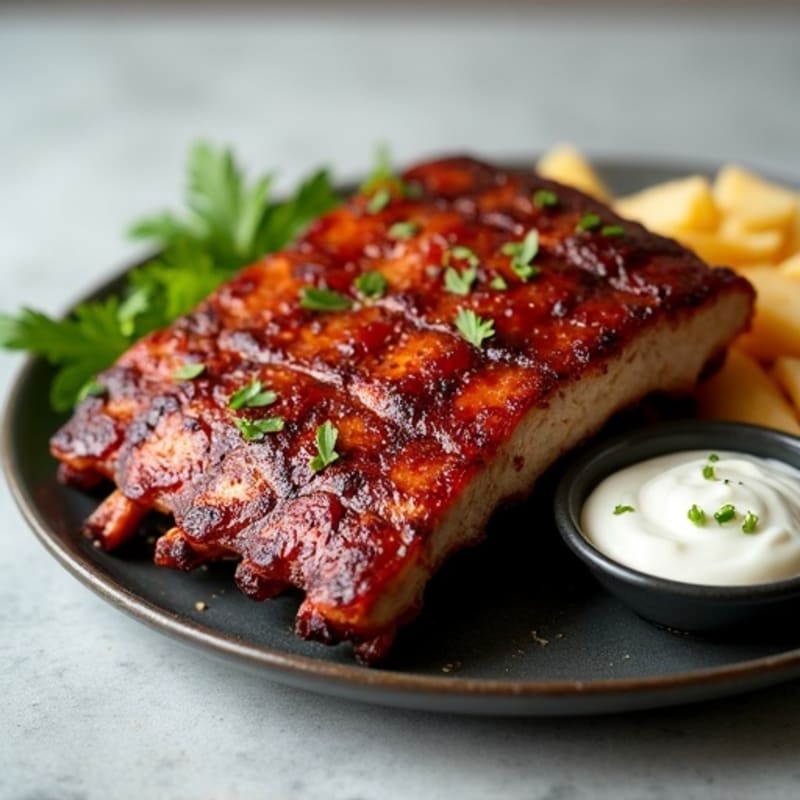Sweet and Smoky Dry-Rubbed Baby Back Ribs