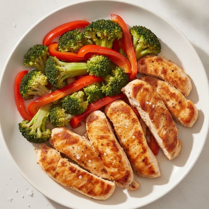 Pan-Seared Chicken Breast Strips