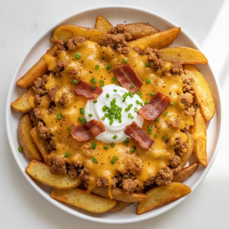 Loaded Bacon Cheddar Fries