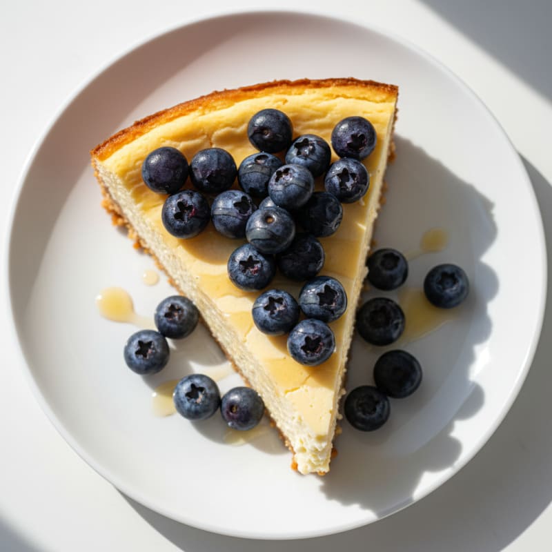 Creamy Greek Yogurt Protein Cheesecake