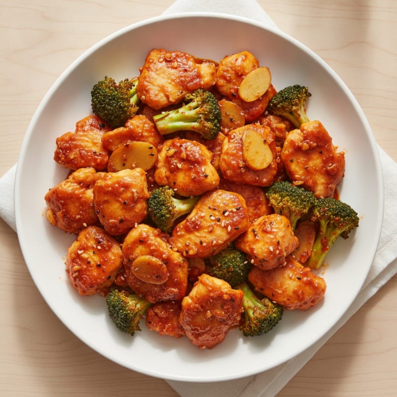 Spicy Gochujang Chicken Stir-Fry