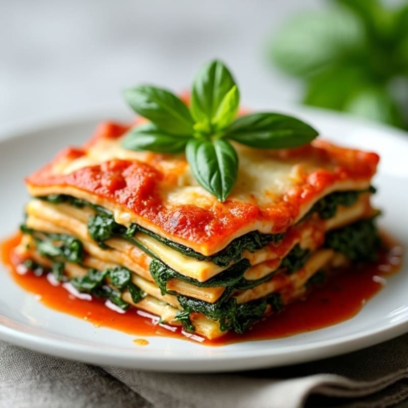 Roasted Vegetable Zucchini Lasagna