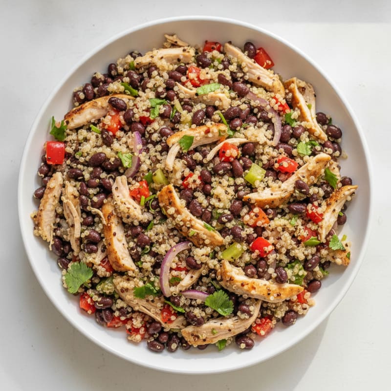 Southwestern Quinoa and Black Bean Salad