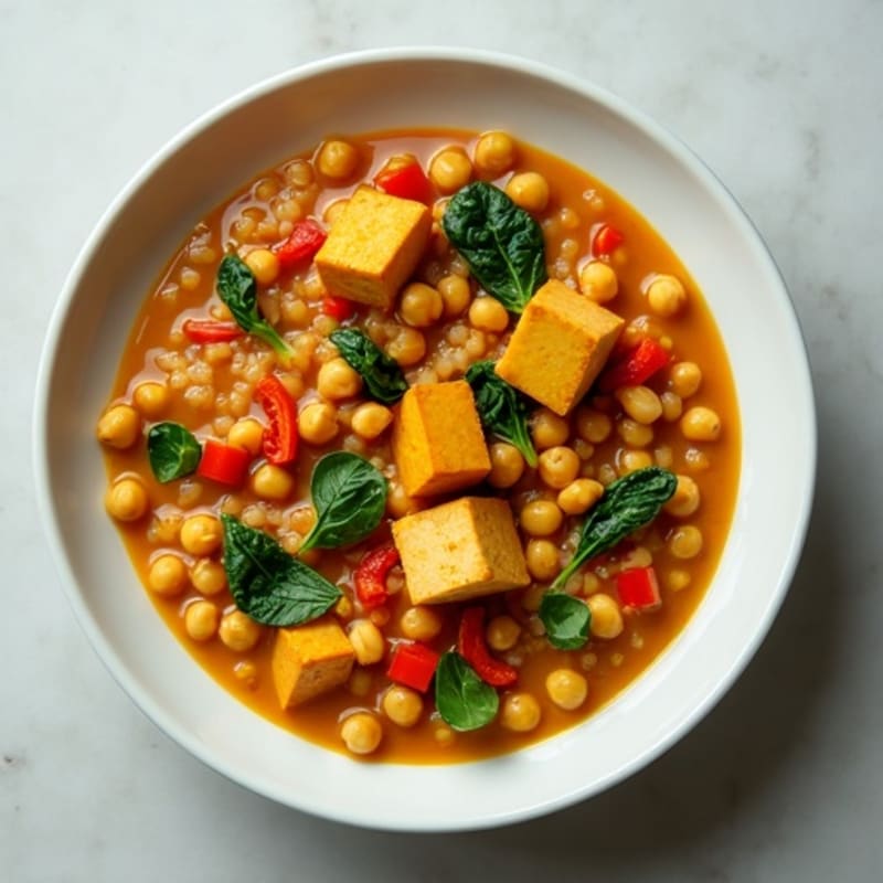 Creamy Coconut Curry Chickpea Stew