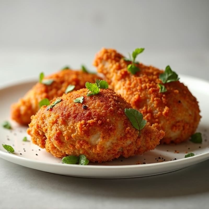 Crispy Baked Buttermilk Chicken Thighs