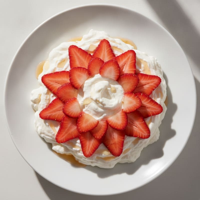 Silky Greek Yogurt Protein Mousse with Fresh Berries