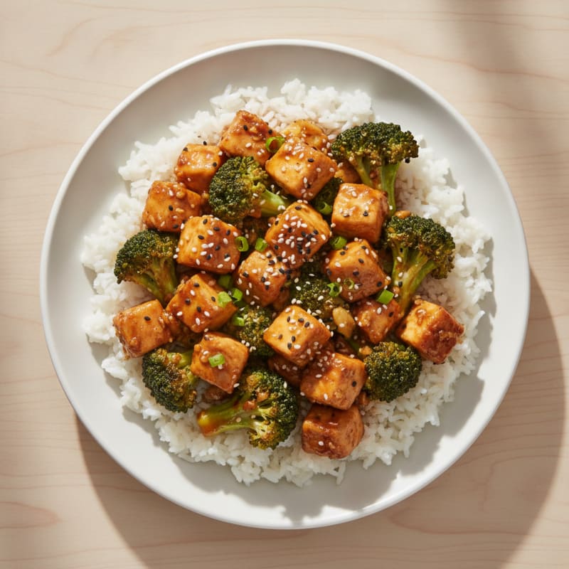 Teriyaki Chicken Stir-Fry with Broccoli