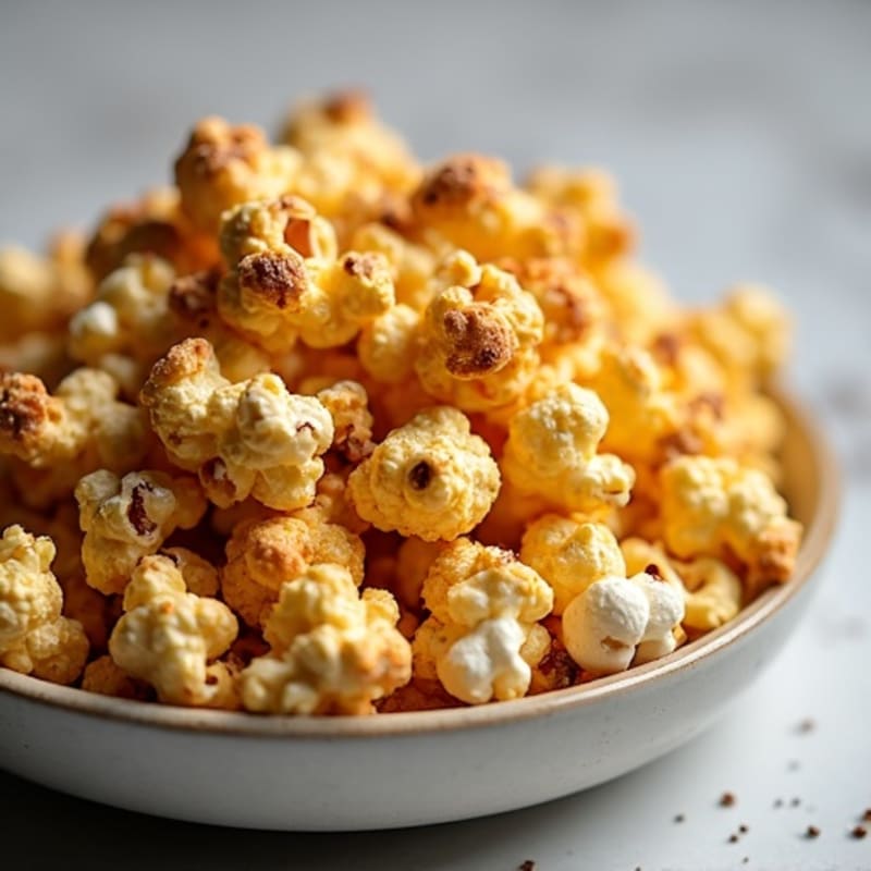 Sweet & Salty Nutritional Yeast Popcorn