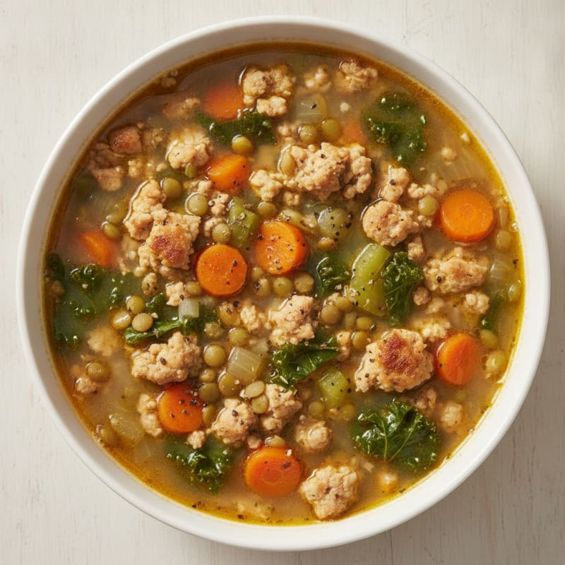 Hearty Vegetable and Lentil Soup