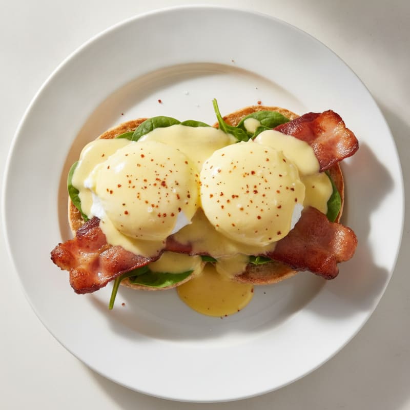 Classic Eggs Benedict with Hollandaise