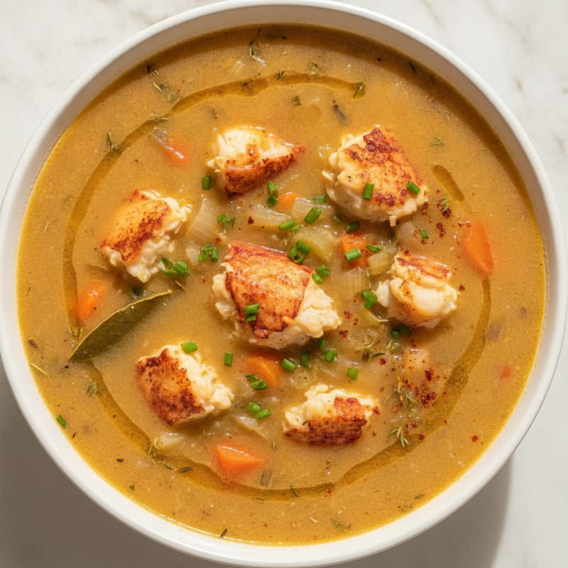 Buttery Lobster Bisque