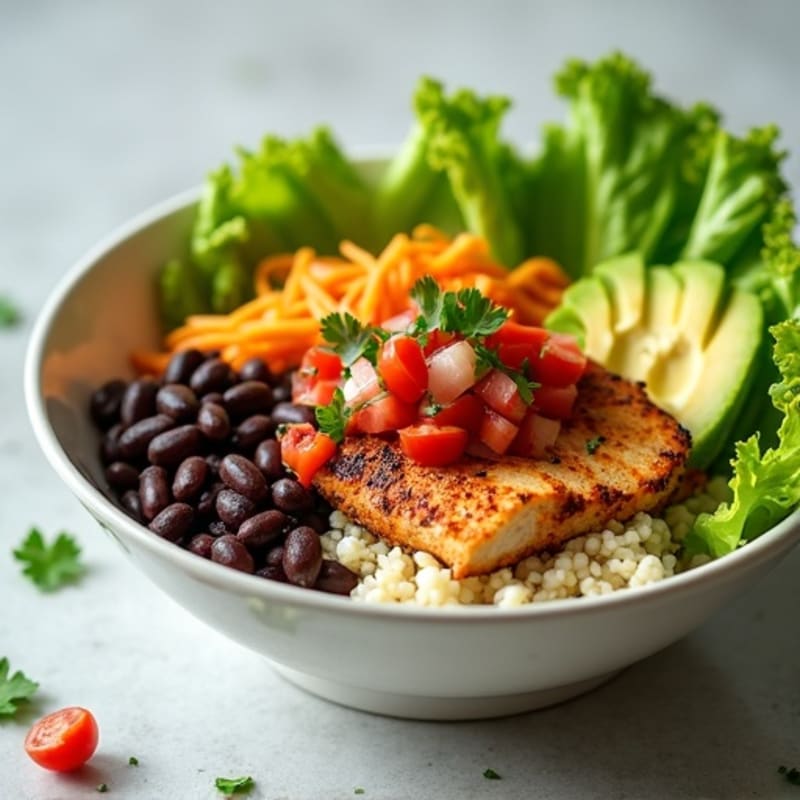 Loaded Protein Taco Bowl