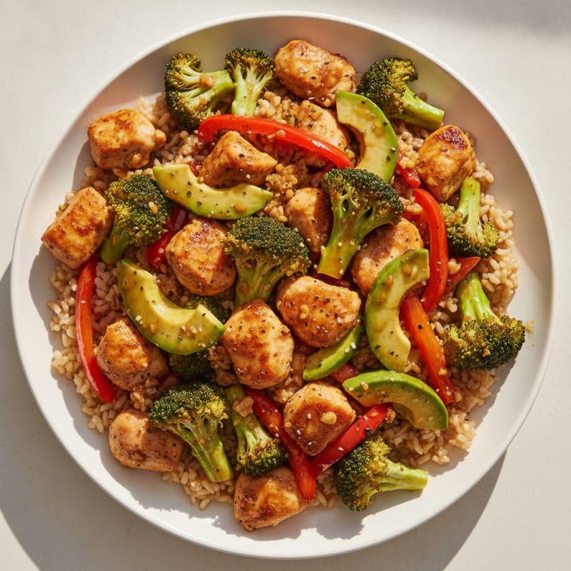 Teriyaki Chicken and Broccoli Stir-Fry