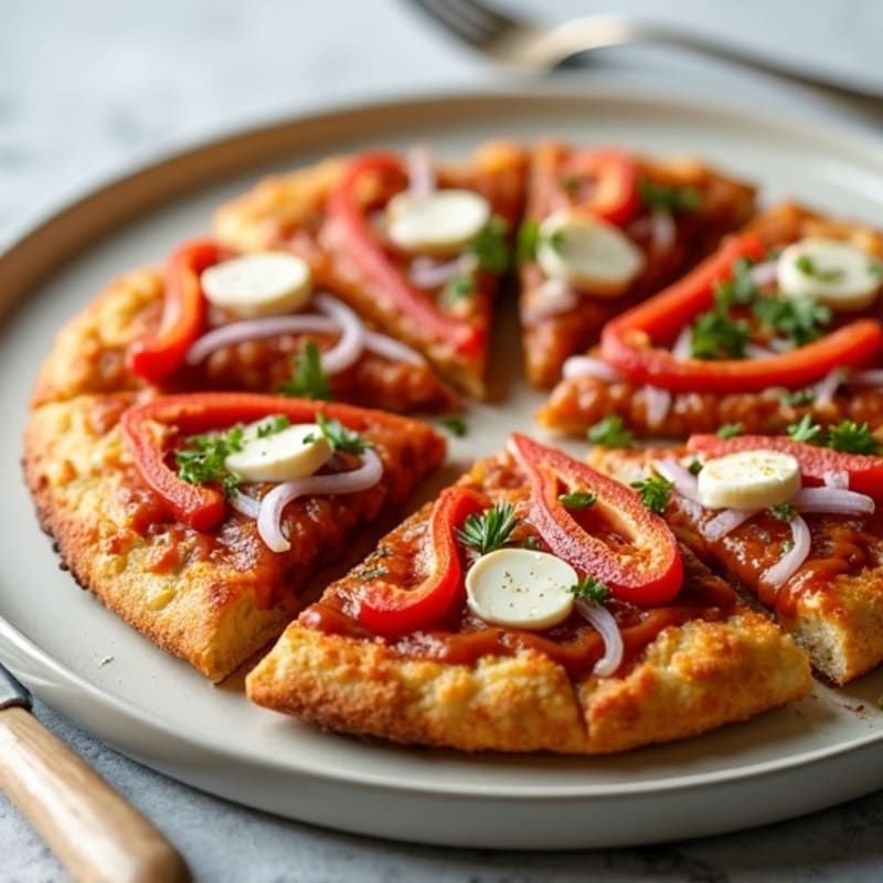 Crispy BBQ Chicken Pizza
